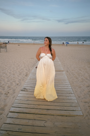 Ayana Ombre Cutout Maxi Dress